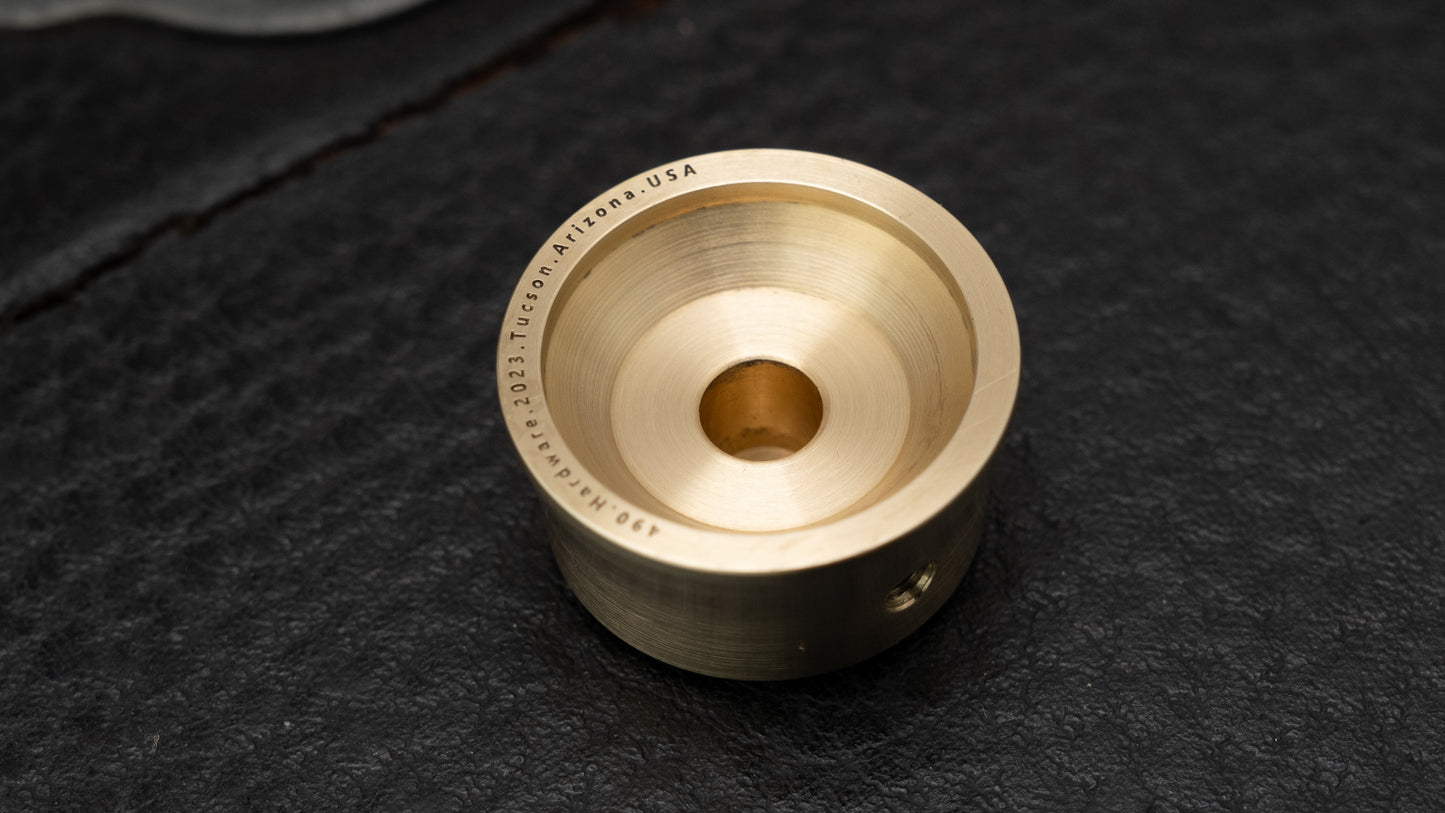 Brushed Brass Speed Knob Gibson style