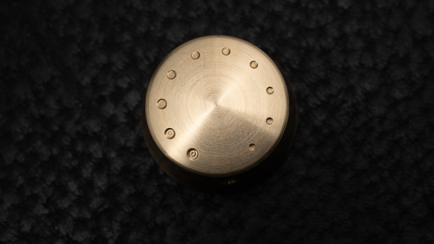 Brushed Brass Speed Knob Gibson style