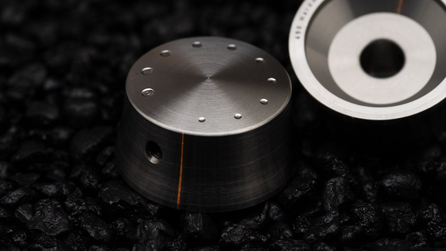 Stainless Steel Speed Knob 2023 Gibson style Guitar Amp Pedal Volume Tone knobs by 490 Hardware