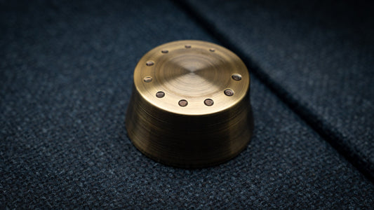 Vintage Brass Speed Knob Gibson style Guitar Amp Pedal Volume Tone knobs by 490 Hardware